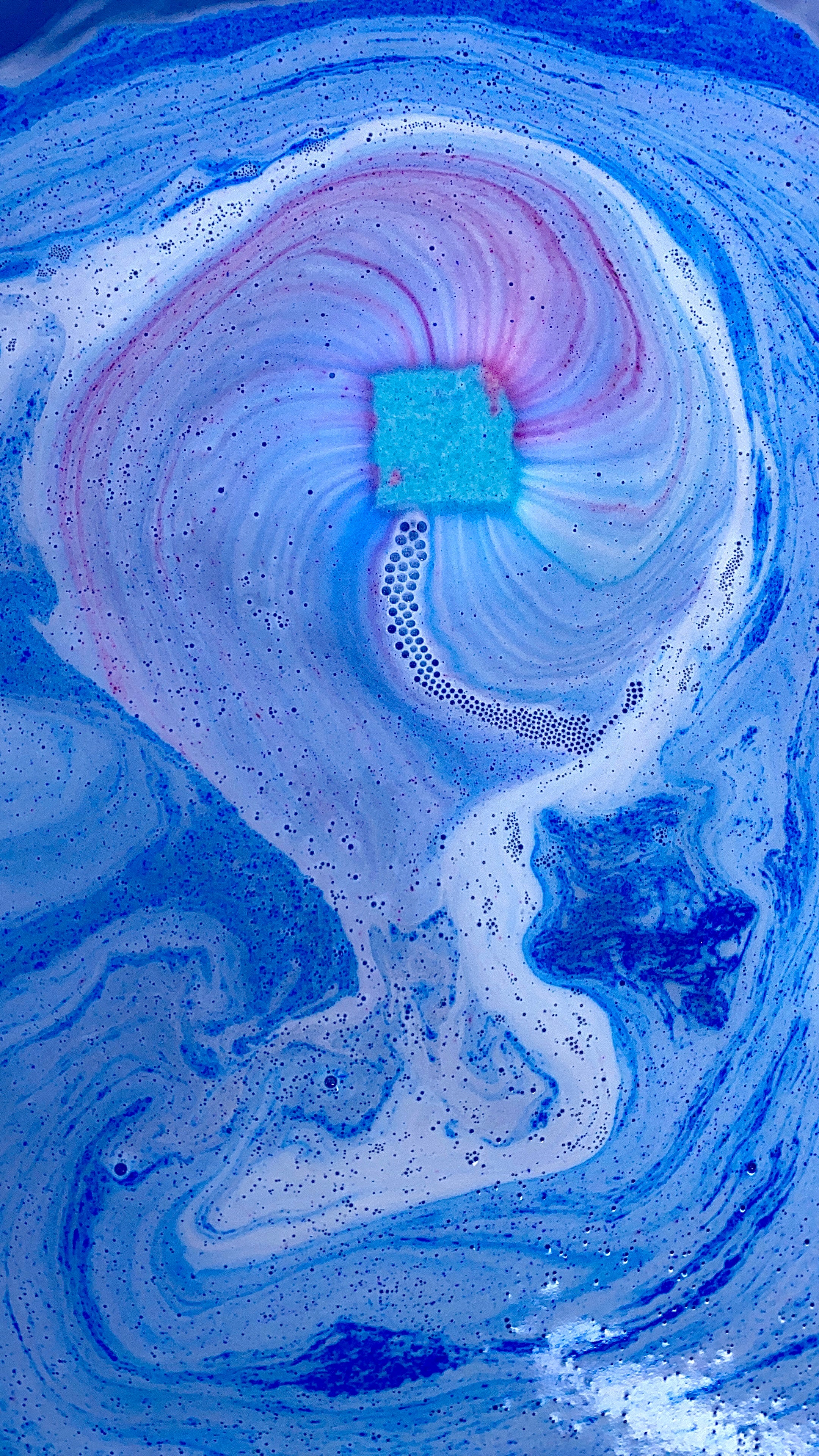 Happy Hippo Bath Co, Bubble Bomb Dust ~ Unicorn Dust