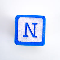 Block Letter - N