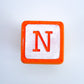 Block Letter - N