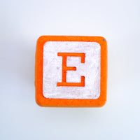 Block Letter - E